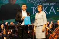 В Туву для реализации совместного проекта прибыл дирижер Красноярского академического симфонического оркестра Михаил Мосенков