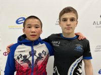 Юный борец Чингис Сарыглар завоевал «серебро» Первенства России-2023 среди юниоров