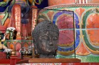 Новому буддийскому храму в Кызыле Далай-Лама XIV передал частицу праха Будды Шакьямуни