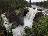 Один из крупнейших водопадов России находится в Туве