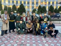 Фольклорный ансамбль "Тыва" выступил в качестве почетного гостя на Всемирном фестивале эпосов народов мира