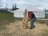 В Туве подвели итоги III Зонального конкурса деревянных скульптур «Алдын балды»