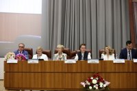 Сенатор Дина Оюн поприветствовала участников XV Международного конгресса «Нейрореабилитация-2023» Сенатор Дина Оюн поприветствовала участников XV Международного конгресса «Нейрореабилитация-2023»