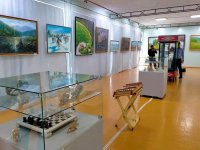 В доме художника в Кызыле открыта выставка "Арт-Наадым", посвященная труженикам села