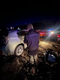В Улуг-Хемском районе Тувы произошла авария с четырьмя погибшими