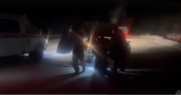 В Туве ночью пять человек спасены из сломавшейся в мороз на трассе машины