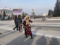 Сенатор Дина Оюн поздравила земляков и побывала на праздновании Шагаа в Кызыле
