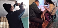 В Кызыле в ходе рейдов устанавливают пожарные извещатели в частных домах