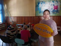 В Туве молодые волонтеры в рамках проекта "Юрта добра" организуют благотворительные обеды