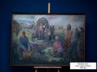 Персональная выставка тувинского живописца Владимира Хертека