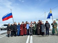 Жители Эрзина торжественно встретили земляка - героя СВО