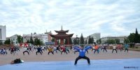 В это воскресенье кызылчан приглашают на массовое занятие китайской гимнастикой цигун