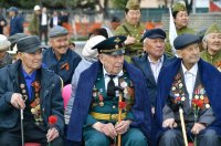 В Кызыле прошел праздничный парад в честь Великой Победы