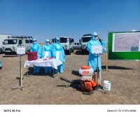 В Туве отработали межрегиональное взаимодействие при ликвидации очага ящура В Туве отработали межрегиональное взаимодействие при ликвидации очага ящура
