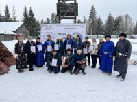 К юбилею заповедника "Азас" в оленеводческом кожууне Тувы проведены соревнования по охотничьему биатлону на широких охотничьих лыжах