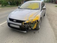 Пьяный водитель в Туве сбил дорожника, который красил пешеходный переход
