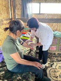 Чабаны Барун-Хемчикского района Тувы получили медицинскую помощь прямо на стоянках