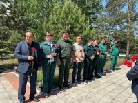 В Туве почтили память погибших при тушении лесных пожаров в 1996 и 2012 годах
