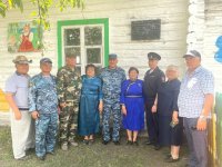В тувинском селе Эрги-Барлык улица названа именем погибшего при исполнении участкового Урана Сата