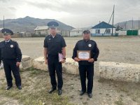 Замминистра МВД по Туве Вадим Овчинников проверил условия несения службы полицейскими в Монгун-Тайгинском кожууне