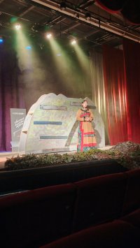 Спекталь "Сороковой" о своем земляке герое СВО Айдыне Норбу поставили жители г. Чадана, Тыва