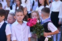 В ЛНР с участием Героя России из Тувы состоялось открытие откапиталенной тувинскими строителями подшефной школы