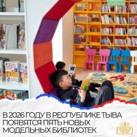 В Туве в 2026 году появятся 5 модельных библиотек