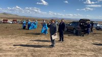 Праздник урожая состоялся в СПОК «Земля Надежды» в Тандинском кожууне