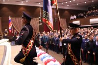 В Туве состоялось торжественное мероприятие, посвященное Дню сотрудника органов внутренних дел