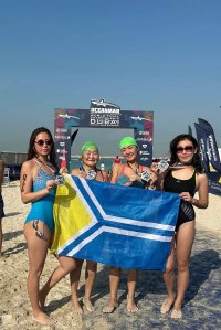 Айдана Допуй-оол в десятке сильнейших чемпионата по плаванию «OCEANMAN 2025» (ОАЭ)