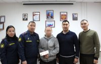 В Туве осужденный получил статус ветерана боевых действий