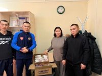 Участники СВО из Тес-Хема оказали благотворительную помощь родной школе