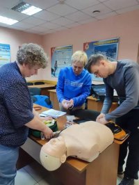 Волонтеры в Туве прошли обучение по оказанию первой помощи