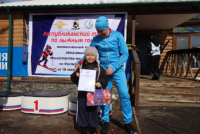 104 годовщину основания МВД по Туве отметили лыжными гонками среди детей