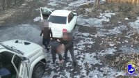 В Кызыле полиция разыскала угнанную машину при помощи БПЛА