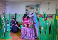 Театр кукол Тувы выехал со спектаклями в Дзун-Хемчикский кожуун