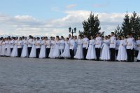 Традиционный Кадетский бал в Туве впервые прошел под открытым небом