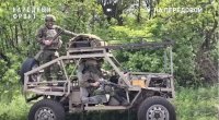 Бойцу из Тувы доставили на фронт его модернизированную "Ниву" для боевых задач