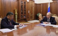 Владимир Путин провел рабочую встречу с Главой Тувы Владиславом Ховалыгом