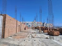 На Вавилинском затоне города Кызыла ведется строительство детсада