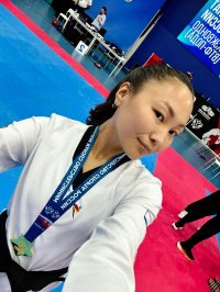 Тувинская спортсменка Джецун-Шолбана Кара-оол стала четырехкратной чемпионкой России по паратхэквондо