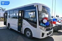 Автопарк Кызыла пополнили 12 новых пассажирских автобусов