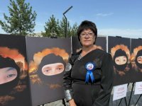 В Кызыле состоялась фотовыставка «Посмотри в глаза героя»