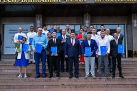 В Туве отмечены наградами лучшие благоустроители, подготовившие город к Буддийскому форуму