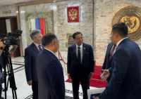В Туву прилетел Президент Мьянмы Мин Аун Хлайн
